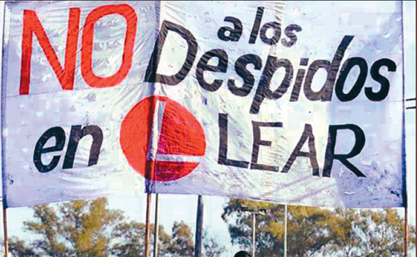 Hay que impulsar la más amplia unidad para frenar los despidos y suspensiones.