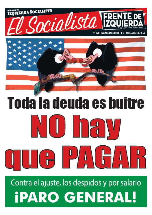 Tapa de la edición N°273 de nuestro periódico El Socialista