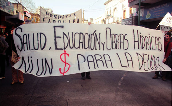 Por pagar, cada vez tenemos menos salud, educación, viviendas, salarios y jubilaciones