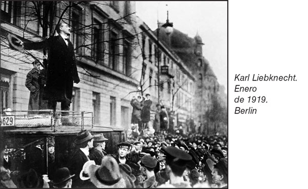 Karl Liebknecht. Enero de 1919. Berlin