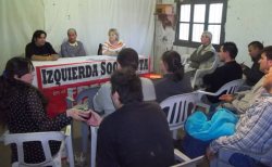 En Jesús María, Córdoba, se llevó a cabo otra con Liliana Olivero. Las mismas tuvieron como objetivo esclarecer sobre la estafa de la deuda y por qué no hay que pagarla.