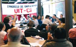 Vista del congreso donde participaron representantes de catorce países