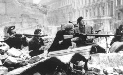 “Una bala, un alemán” dijeron los insurrectos.