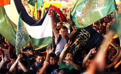 Festejos en Gaza tras el alto el fueg