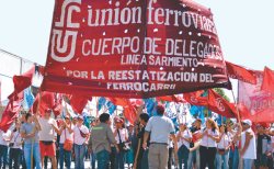La intención de Randazzo es descabezar a los delegados que vienen enfrentando las mentiras de su “revolución ferroviaria”