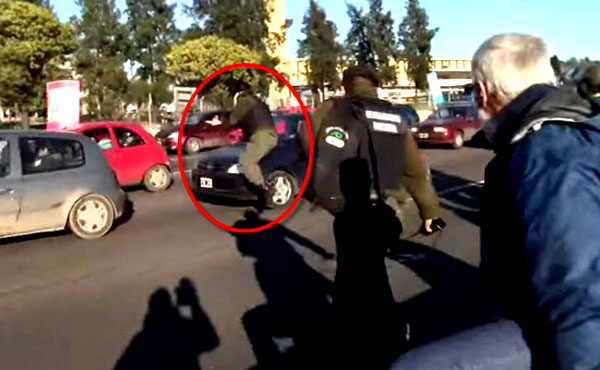 Galeano y el “gendarme carancho” comandados por el secretario de Seguridad de Cristina, Sergio Berni