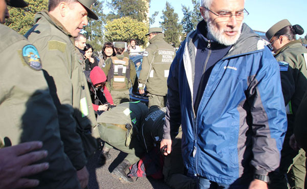 Galeano y el “gendarme carancho” comandados por el secretario de Seguridad de Cristina, Sergio Berni