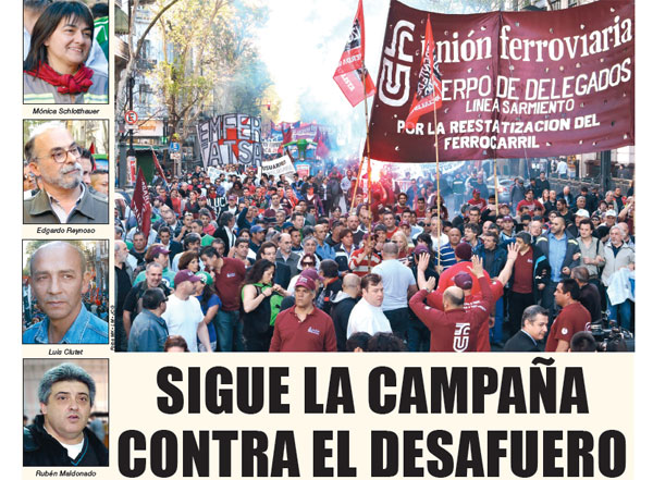 Sigue la campaña contra el desafuero