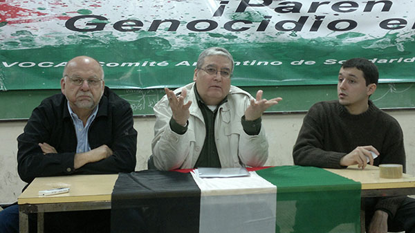 Charla debate con el embajador  de Palestina, Walid Muaqqat