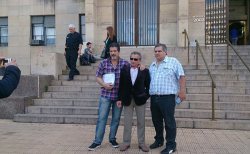 Estos compañeros, junto a muchos ferroviarios, el cuerpo de delegados del Sarmiento y la Bordó -y cientos de anónimos- denunciaron una vez más la entrega y vaciamiento