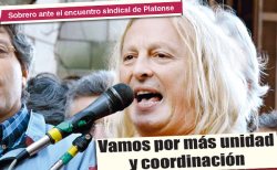 Este 25 se llevará a cabo en el Club Platense el plenario nacional del Encuentro Sindical Combativo (ESC)