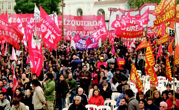 Contra los políticos patronales el FIT es alternativa