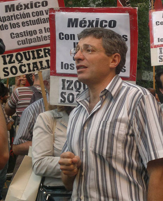 Nuestro partido  se movilizó frente  a la embajada  de México en  Buenos Aires  junto a otras  organizaciones  el 22/10