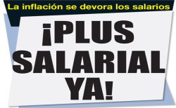 Miles de trabajadores están  luchando por salarios,  que se derrumban ante la voraz  inflación