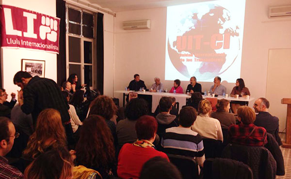 Vista de la presentaciòn del libro en Estambul, Turquía