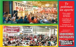 Como todos los años para esta fecha, Izquierda Socialista apela a sus militantes, amigos y simpatizantes para solicitar un aporte económico. 