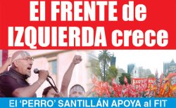 “Es necesario sumar el esfuerzo de todos los sectores hacia el camino político iniciado por el FIT para que el próximo año tenga todavía mejores resultados”.
