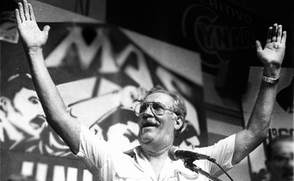 Moreno en el congreso mundial de 1985, Argentina