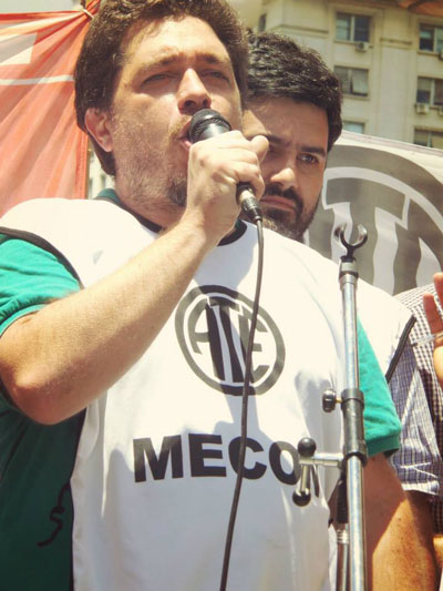 Pablo Almeida Delegado general ATE Ministerio de Economía