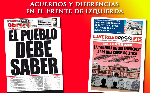 Tapas de los periódicos de PO y PTS