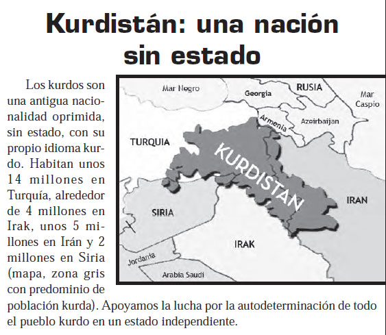 Kurdistan, una nación sin estado