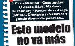 Nuestro partido y el Frente de Izquierda estamos contra este modelo corrupto, de entrega y sometimiento. Y luchamos por otro, obrero y socialista.
