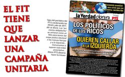Ante la insistencia de los compañeros del PTS de intentar dirimir las candidaturas del FIT en las PASO, Izquierda Socialista vuelve a plantear su rechazo a ese mecanismo tramposo y proscriptivo del régimen.