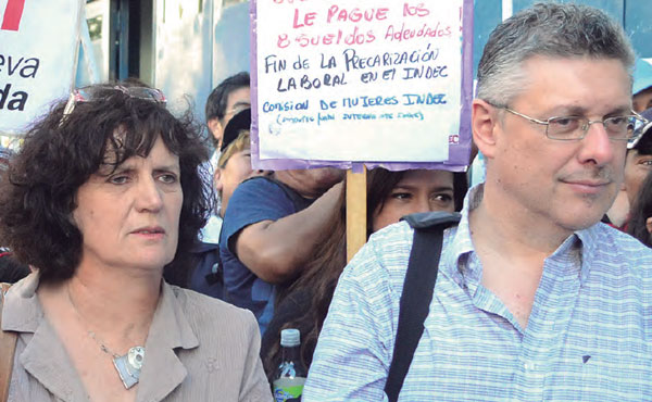 Laura Marrone y José Castillo