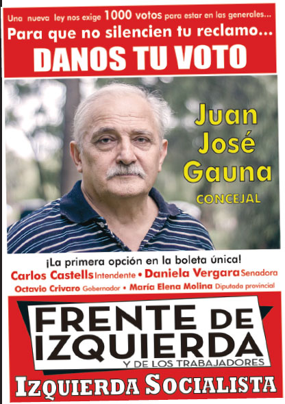 El FIT e Izquierda Socialista en campaña