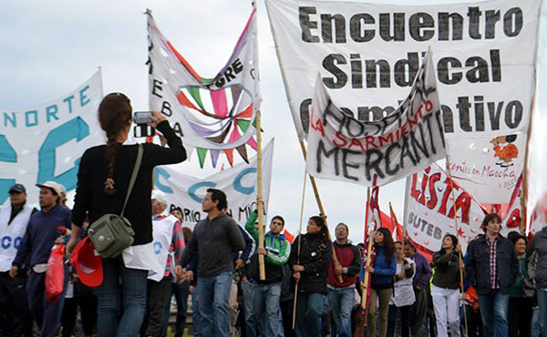 La clase trabajadora nuevamente no fue a trabajar en repudio a las políticas de ajuste y la miseria salarial.