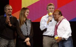 Del Sel con Macri y Reutemann