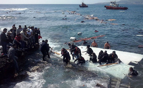 Imagen de la tragedia