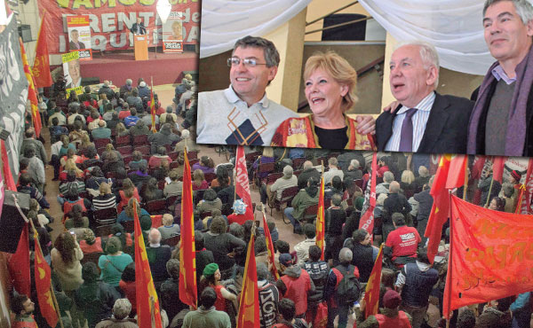 El jueves 18 se llevó a cabo un gran acto en Unione y Benevolenza de Córdoba. 