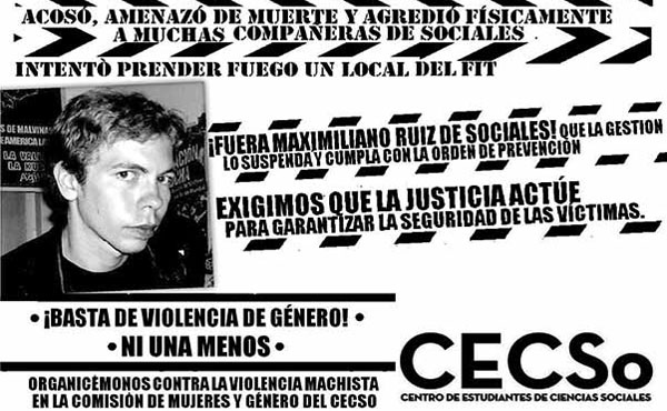  Facultad de Sociales! ¡Que la Gestión lo suspenda definitivamente!