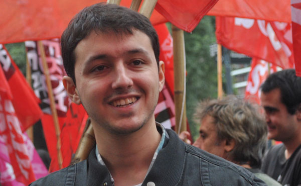 Posporno en Sociales: se trató de una intervención que atacaba directamente al centro de estudiantes y a la izquierda.