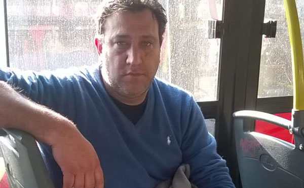 Esteban Simonetta (delegado de la 60 terminal Maschwitz)