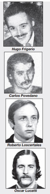 El sábado 6 de septiembre de 1975 se realizó el acto de despedida y el entierro de los compañeros asesinados