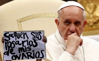 Con sus dichos, el Papa sigue revictimizando y culpabilizando a las mujeres.