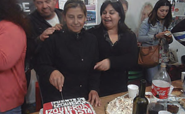 Inauguración de nuevo local de Izquierda Socialista en el FIT en Lomas de Zamora