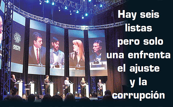 Scioli, Macri y Massa son lo mismo ¡Apoyá al FIT!