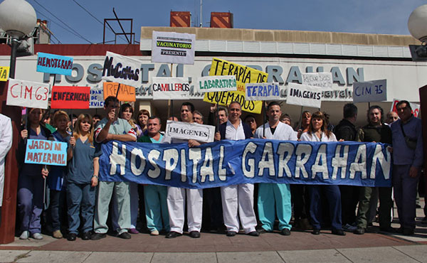 Garrahan, Clínicas La “salud” de Macri y Scioli en estado deplorable