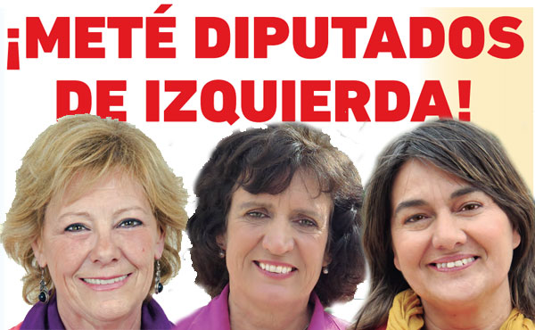 El 25 de octubre también se vota a diputados nacionales. Estas elecciones son una oportunidad para ampliar la voz de la izquierda en el Congreso Nacional. 