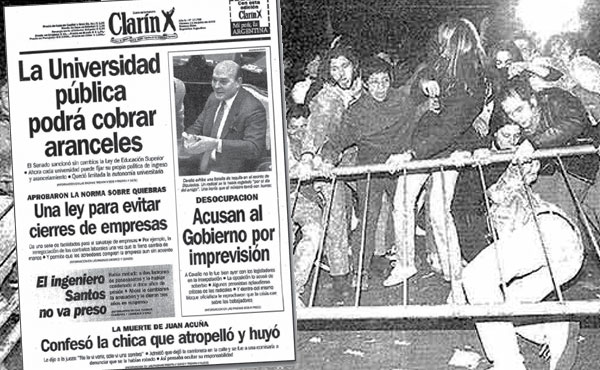 Durante 20 años de lucha el movimiento estudiantil frenó el arancelamiento de las universidades. Luego de 12 años de gobierno, el kirchnerismo busca apropiarse de esta conquista.