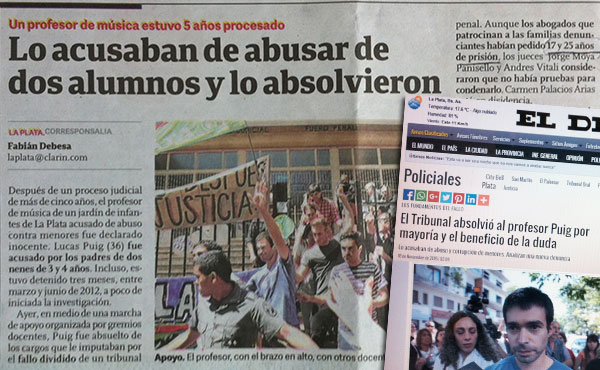 Profesor de música procesado por abuso fue absuelto - Dos casos y dos criterios opuestos