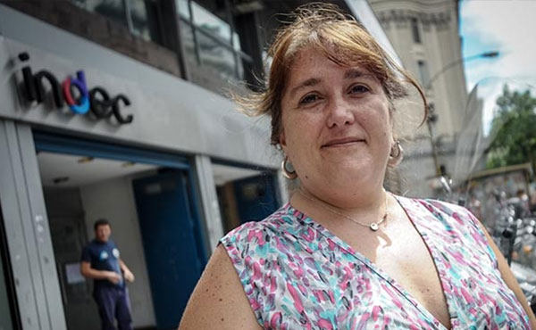 nuestra compañera Marcela Almeida fue reintegrada a sus tareas en el área del Indice de Precios al Consumidor (IPC).