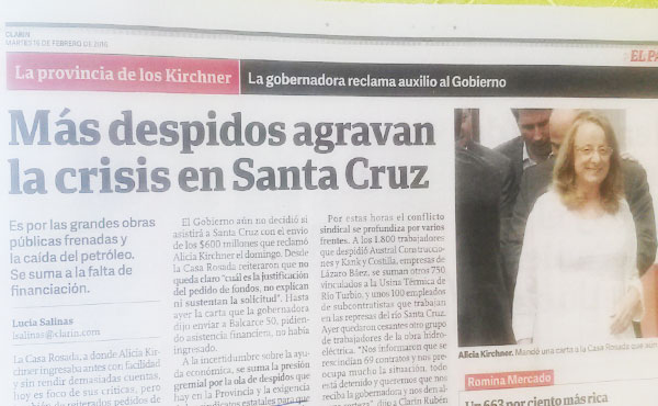 Alicia Kirchner ajusta al mejor estilo macrista
