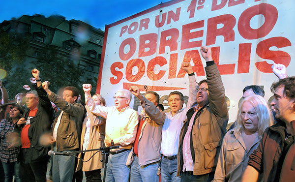 Llamamos desde ahora a los trabajadores y luchadores a tomar el 1º de Mayo en sus manos