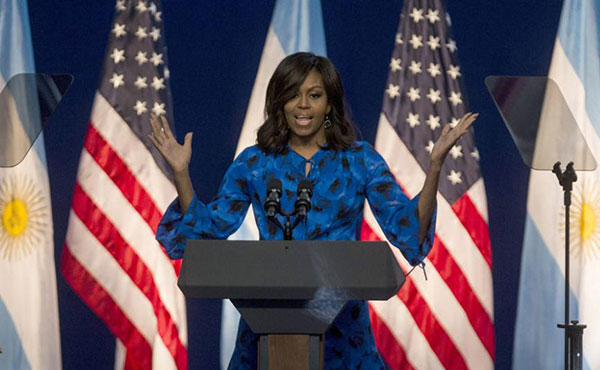 El discurso pseudo feminista de Michelle 