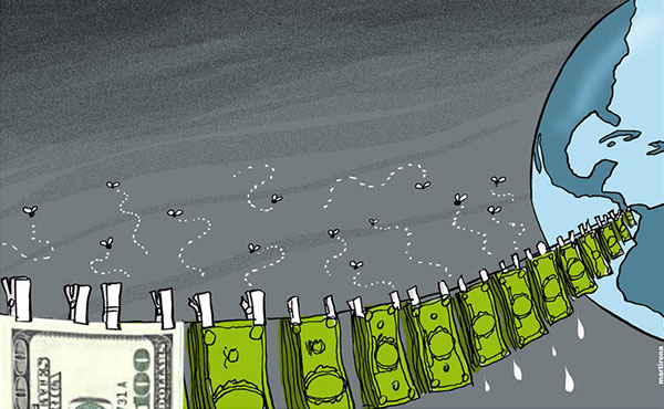 El diario alemán Suddeutsche Zeitung dio a conocer la filtración de 11,5 millones de documentos del estudio jurídico panameño Mossack Fonseca con información de más de 214.000 empresas en paraísos fiscales. Aparecen involucrados 140 políticos y funcionarios de primer nivel de todo el mundo.