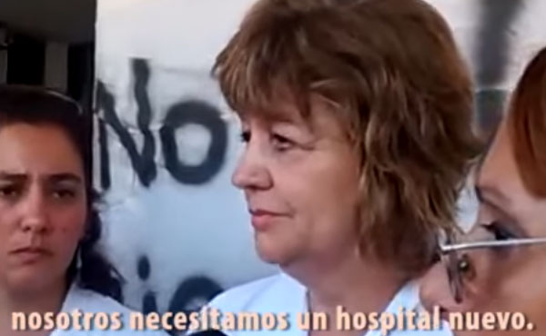 Mónica Méndez de CICOP explicó que esta semana los profesionales de la salud de la Provincia de Buenos Aires pararon 72 horas.